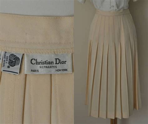 vintage christian dior skirts